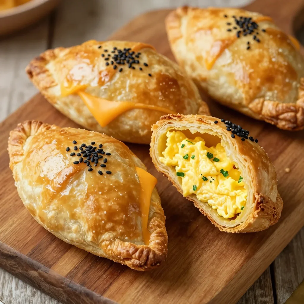 Freezer-Friendly Breakfast Egg and Cheese Pockets