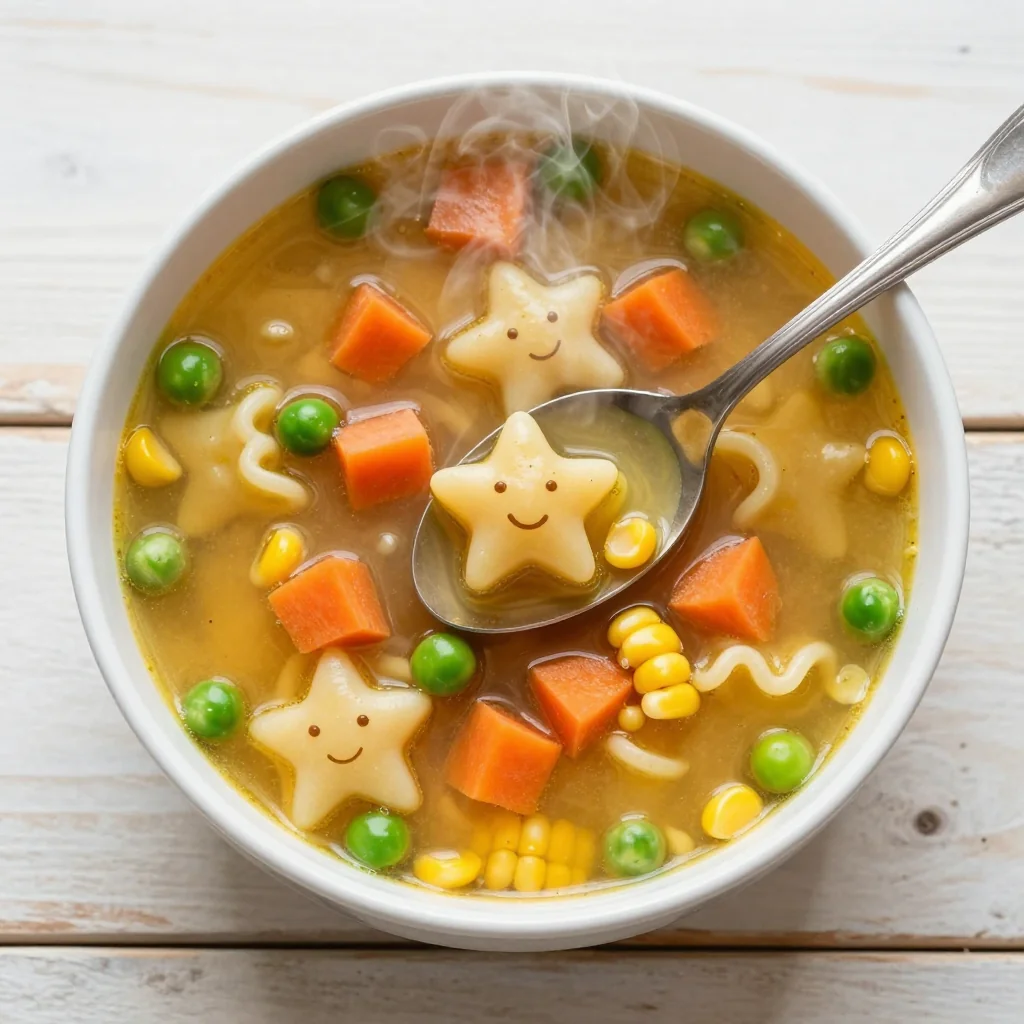 Kid-Friendly Winter Veggie Soup with Hidden Carrots