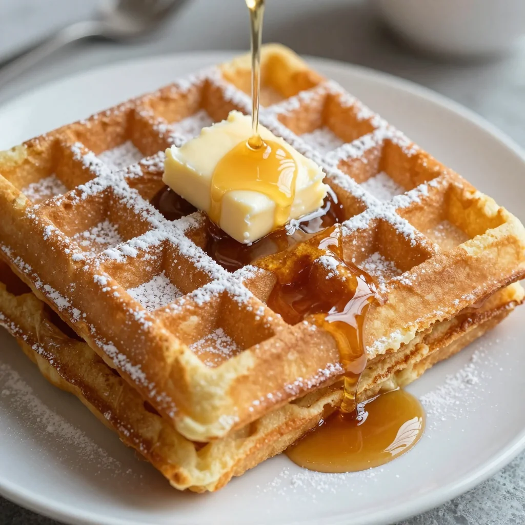 Freezer-Friendly Vegan Waffles for Cozy Winter Breakfasts