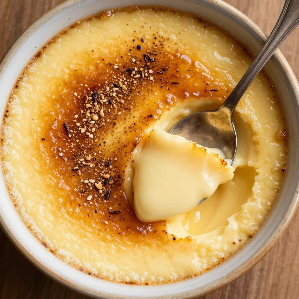 Slow Cooker New Year's Day Eggnog Custard