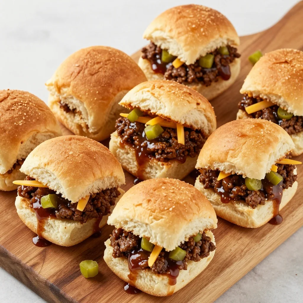 Kid-Friendly Mini Sloppy Joes for Dinner
