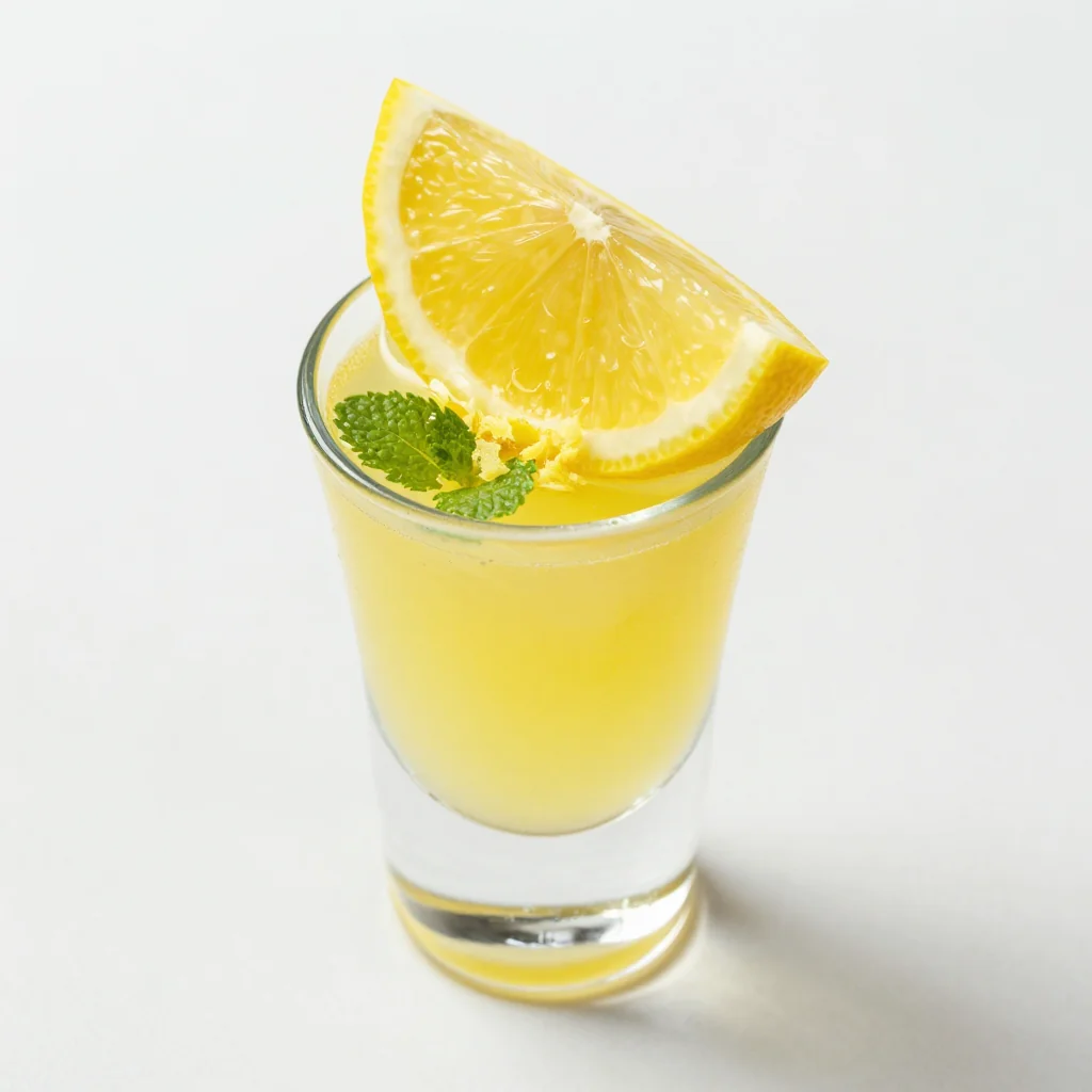 Cleansing Lemon Ginger Shot for a Detox Boost