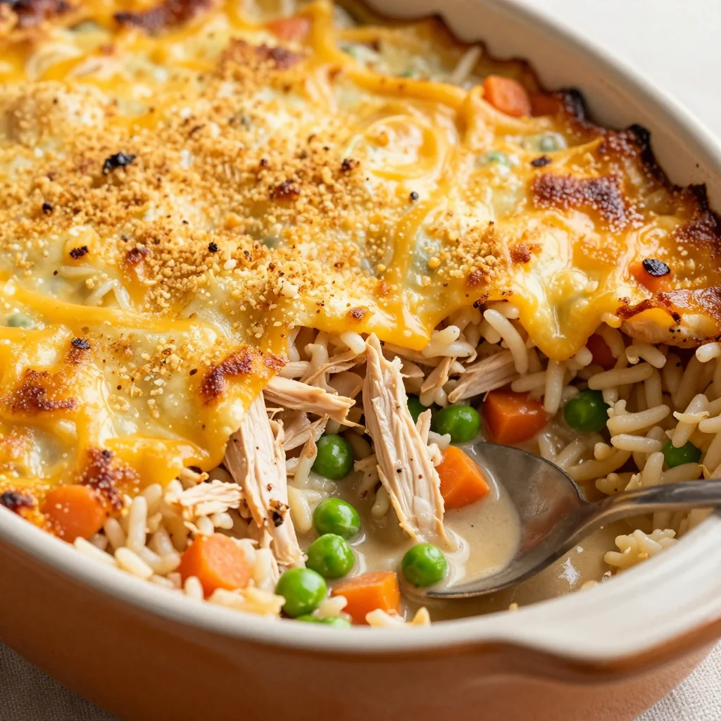 Budget Chicken and Rice Casserole Comfort Food Classic