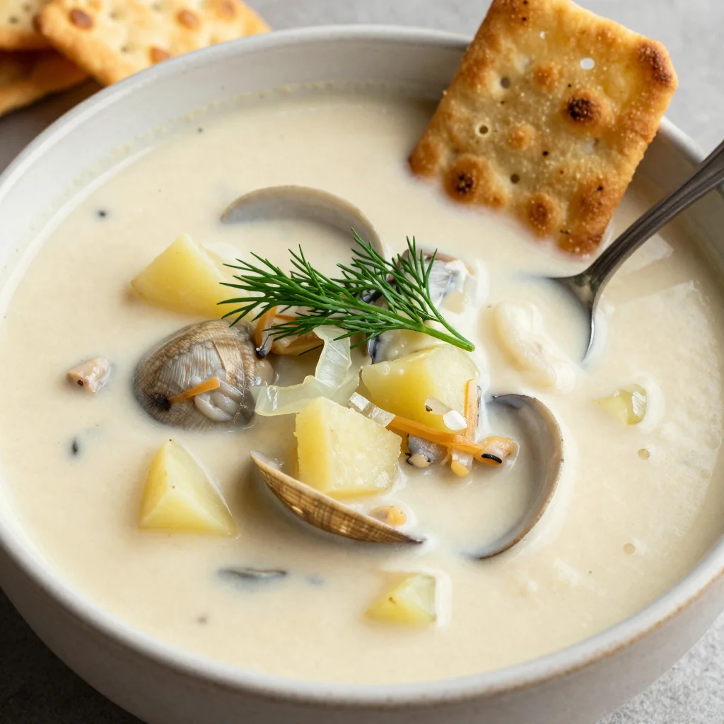 Easy New England Clam Chowder for Weeknights