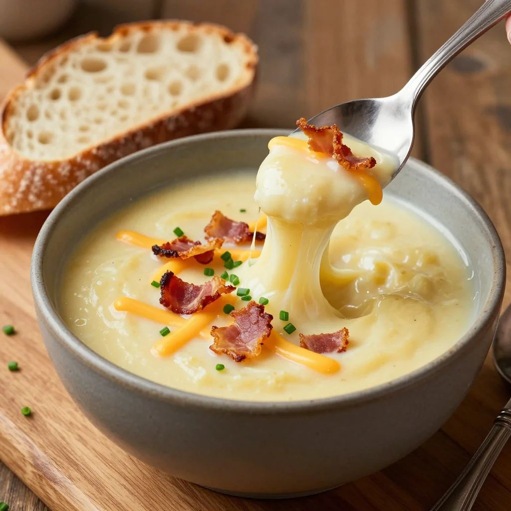 Cozy Cheesy Potato Soup for Martin Luther King Jr. Day