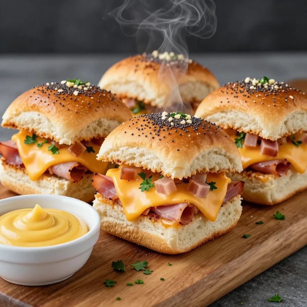 Kid Friendly Ham and Cheese Sliders for Parties