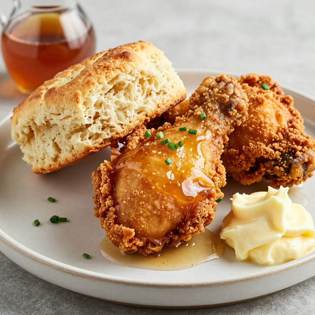 Southern Fried Chicken Biscuits for MLK Day