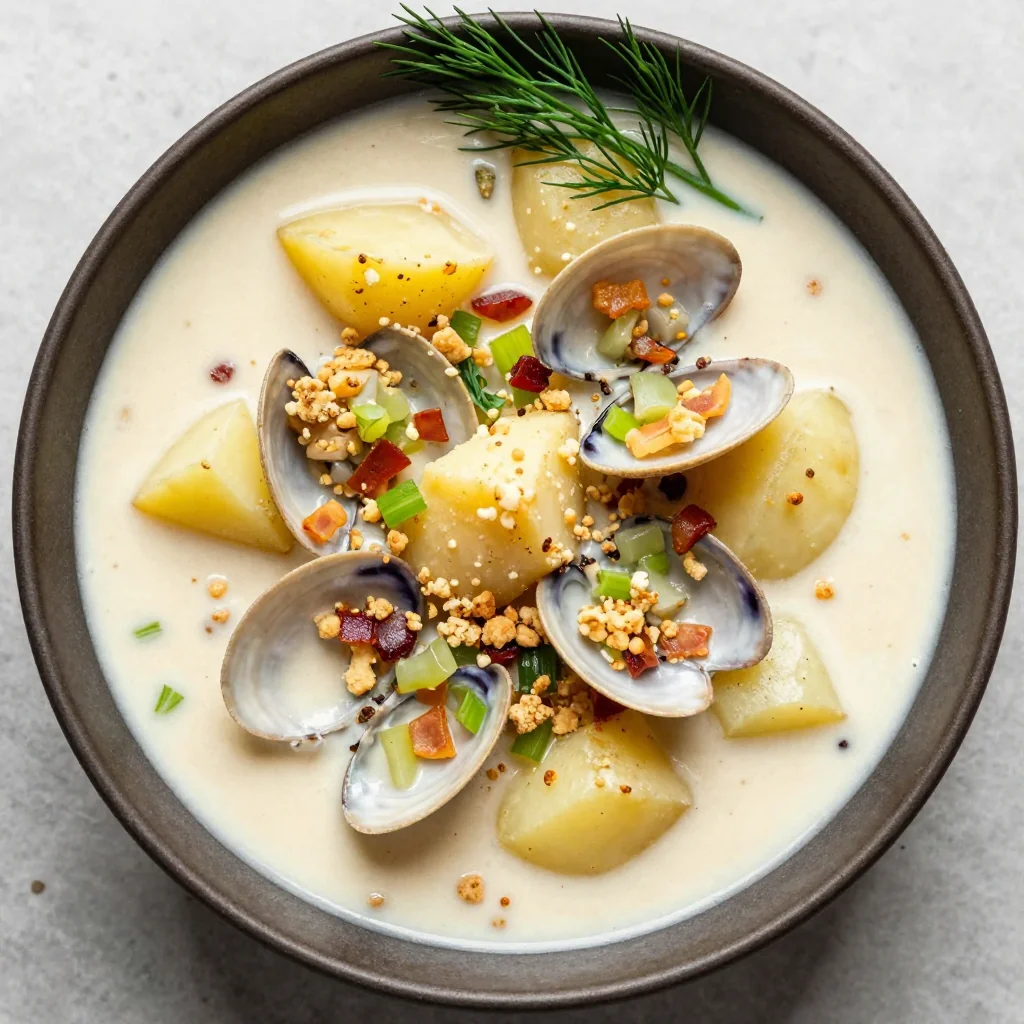 Easy Clam Chowder for Winter Comfort Food
