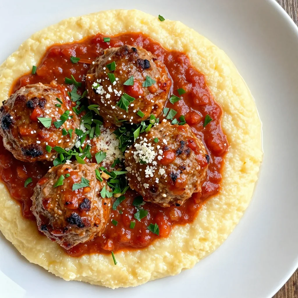 Healthy Slow Cooker Turkey Meatballs In Marinara