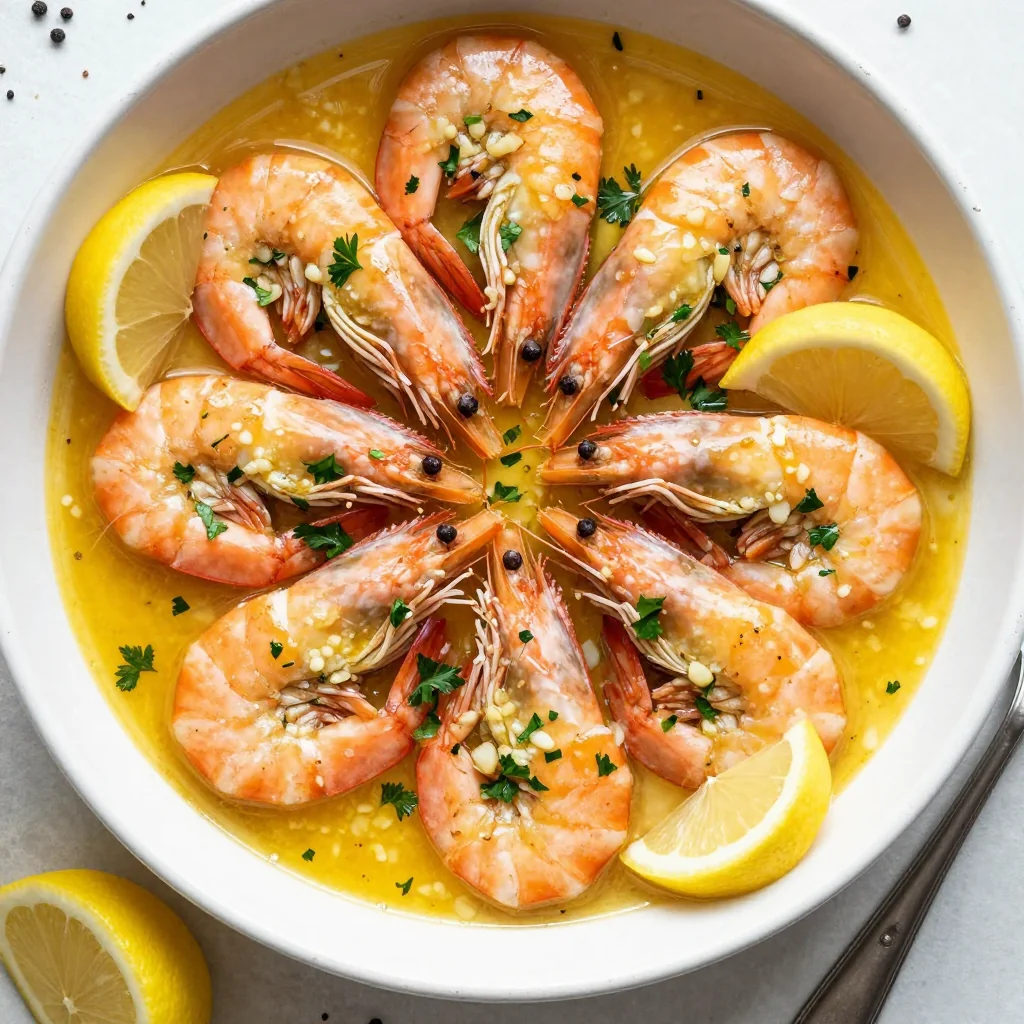 Lemon Garlic Butter Baked Shrimp for a Fresh Dinner
