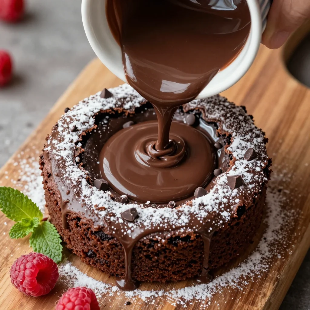 Slow Cooker Hot Chocolate Lava Cakes for a Winter Treat