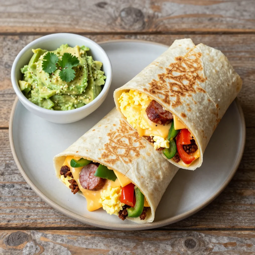 Freezer-Friendly Breakfast Burritos for Game Day Brunch