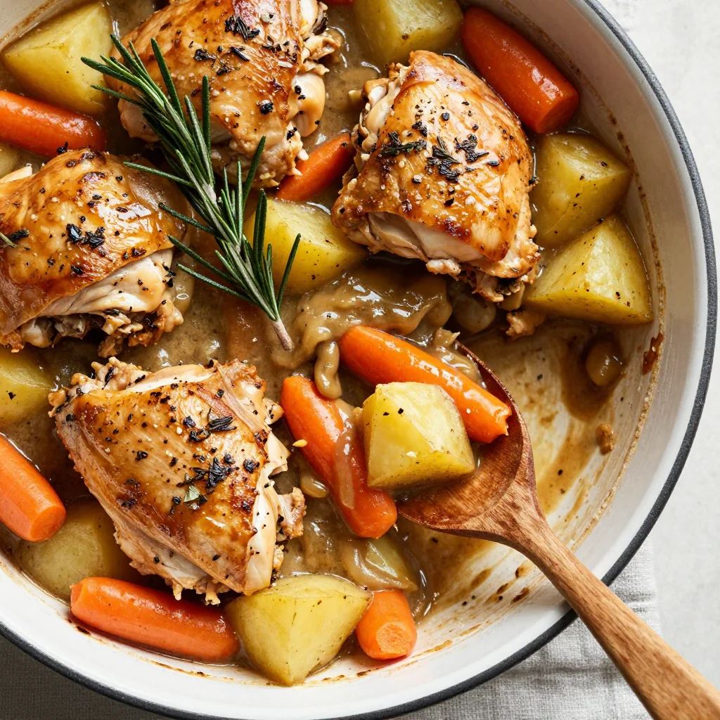 comforting batchcooked chicken and potato casserole for winter