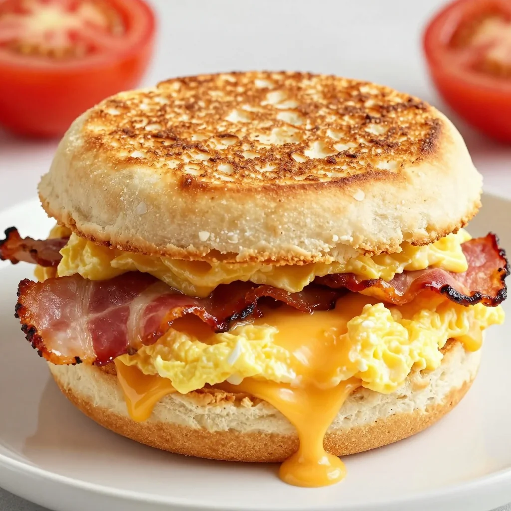 Freezer Prep Make Ahead Breakfast Sandwiches