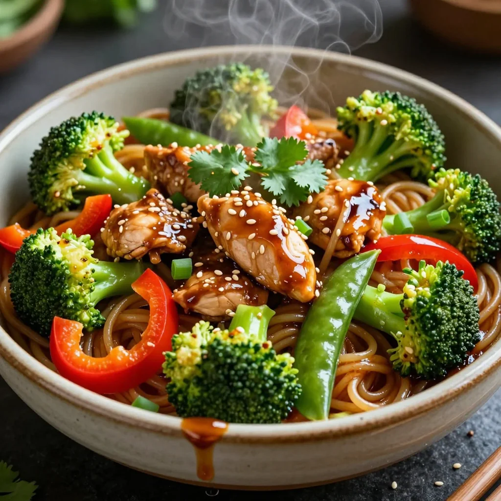 Pantry Stir Fry With Soy Sauce And Ginger