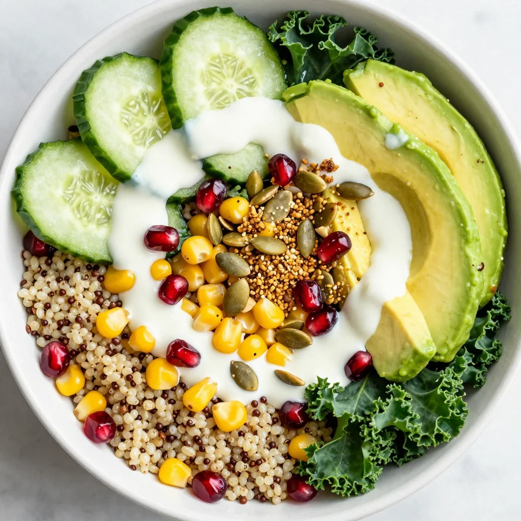 Healthy Quinoa Salad Bowls for New Year Reset