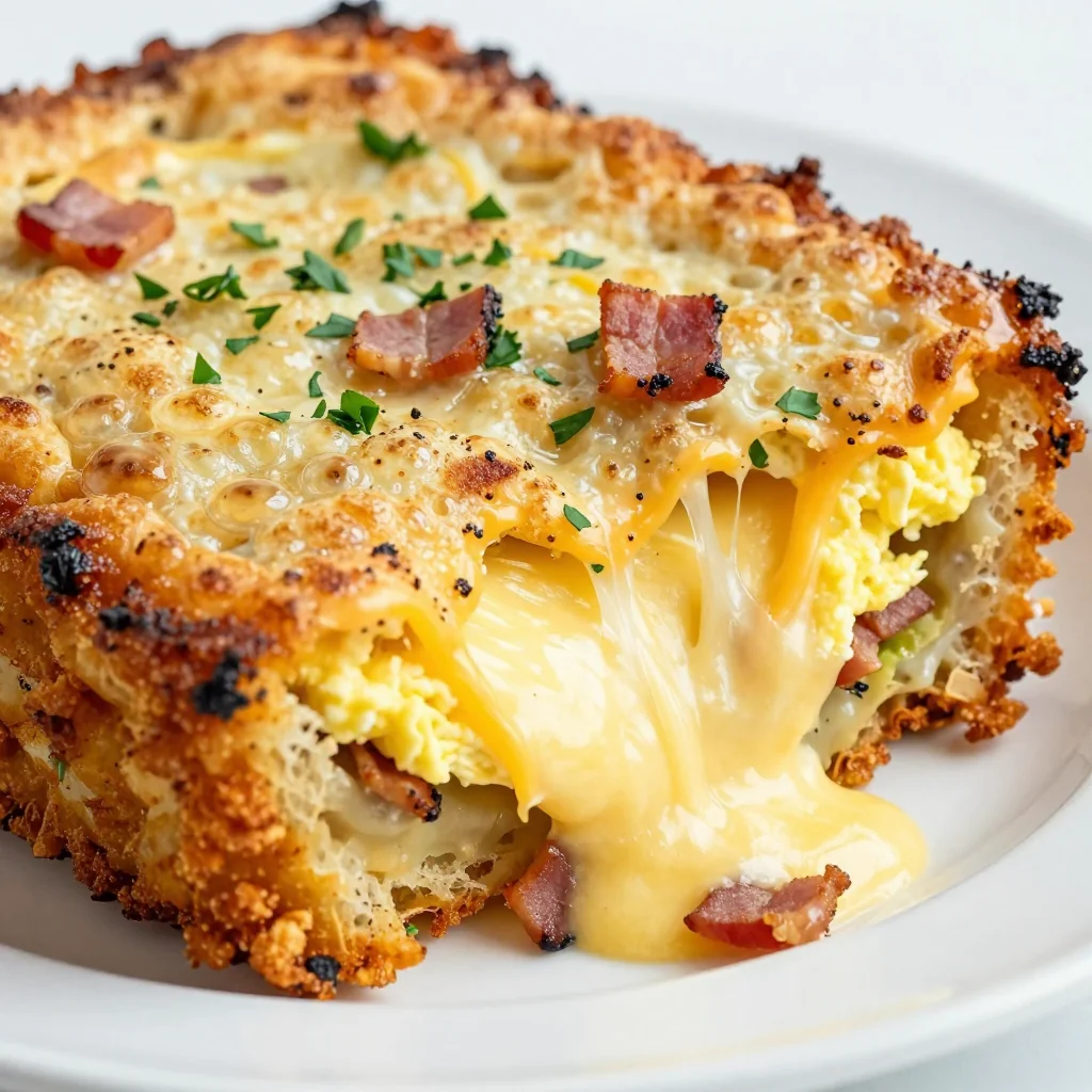 Crispy Hash Brown and Egg Breakfast Casserole