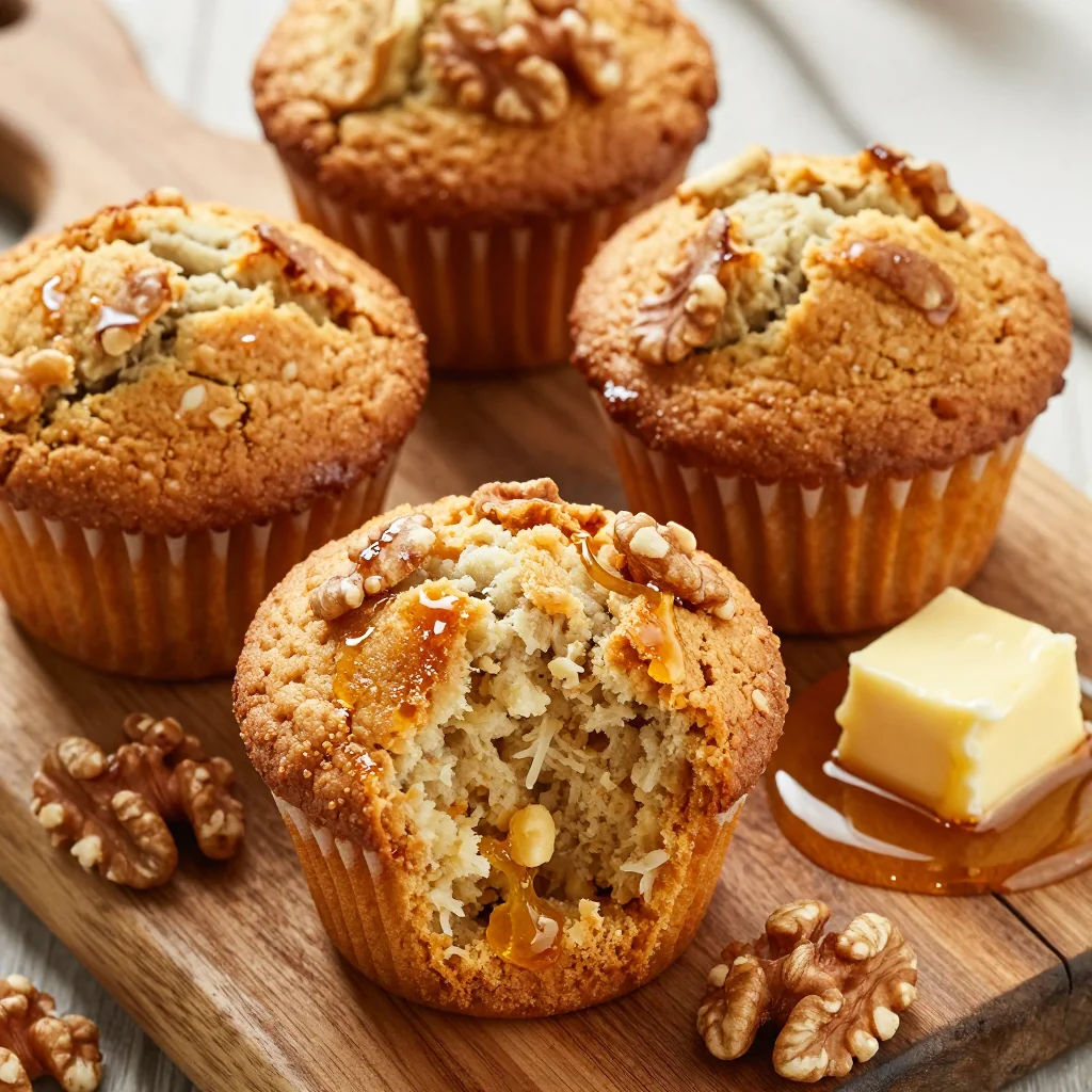 Warm Banana Nut Muffins for a Cozy Breakfast