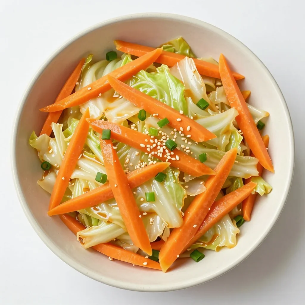 budget friendly cabbage and carrot stir fry for quick suppers