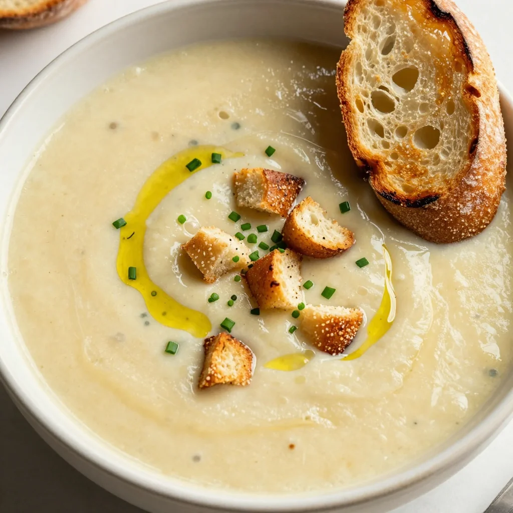 Creamy Potato and Leek Soup That's Silky and Rich