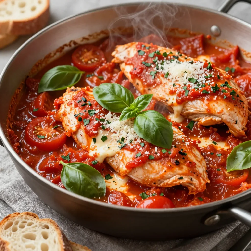 Creamy Tomato Basil Chicken for a Comfort Dinner