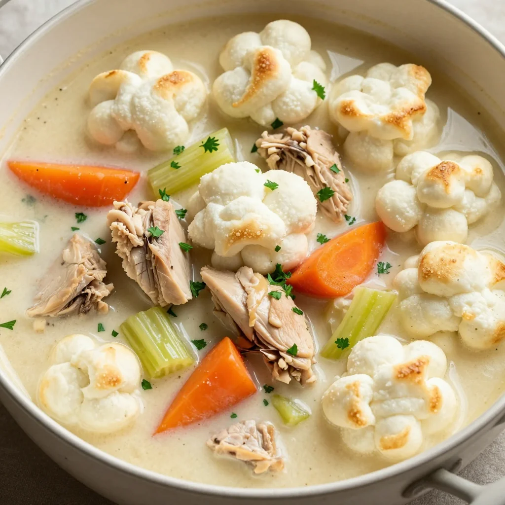 Easy One-Pot Chicken and Dumplings for Winter
