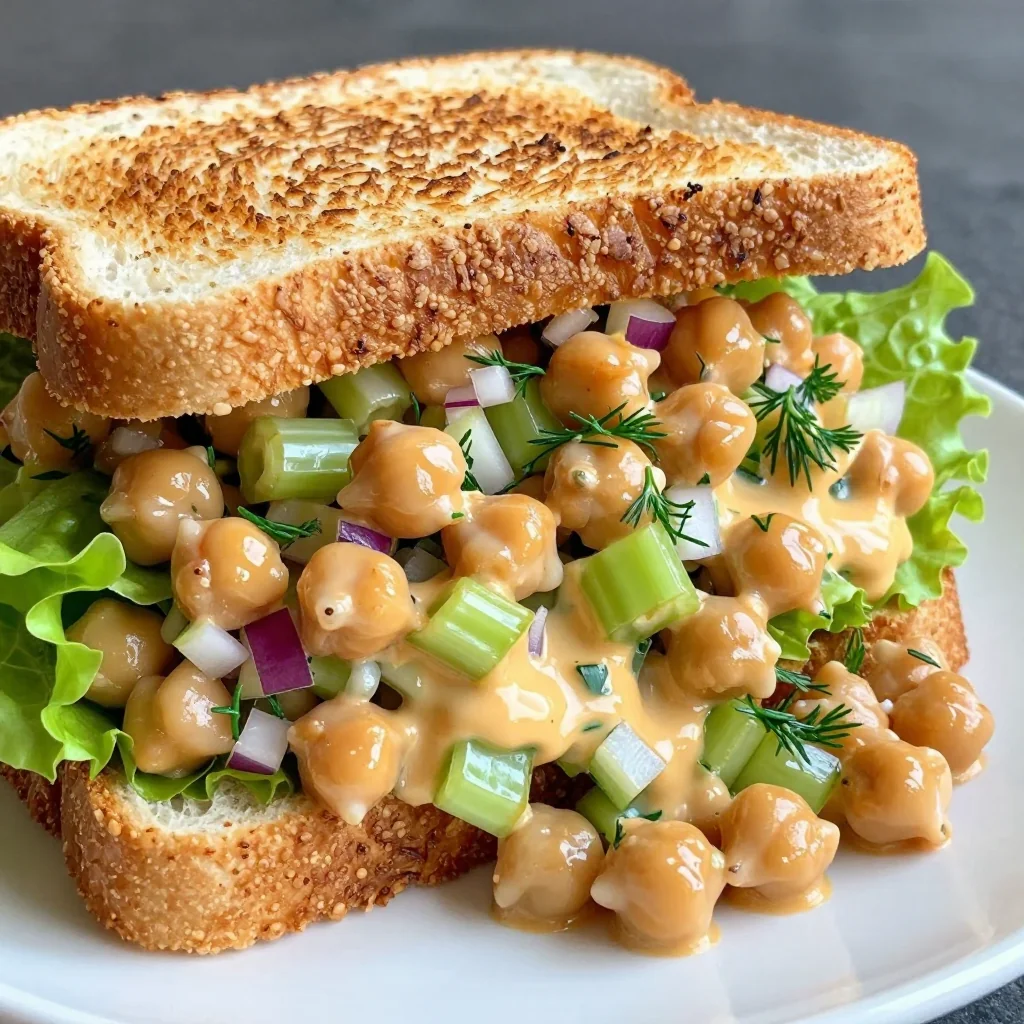 Pantry Chickpea Salad Sandwiches That Beat The deli