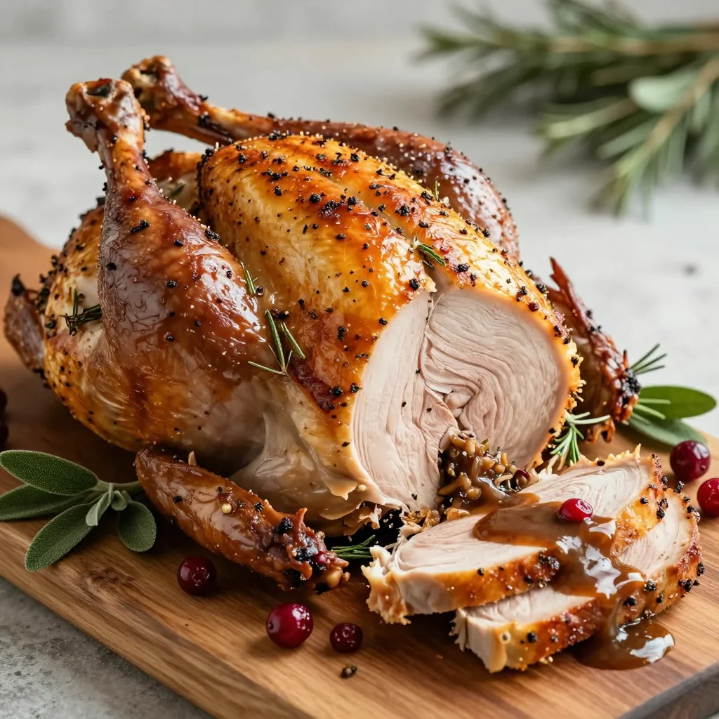 Oven Roasted Turkey Breast for a Small New Year