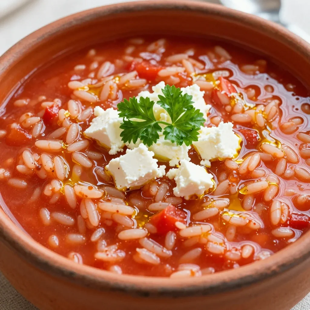 Cozy Tomato Rice Soup That's Simple and Healing