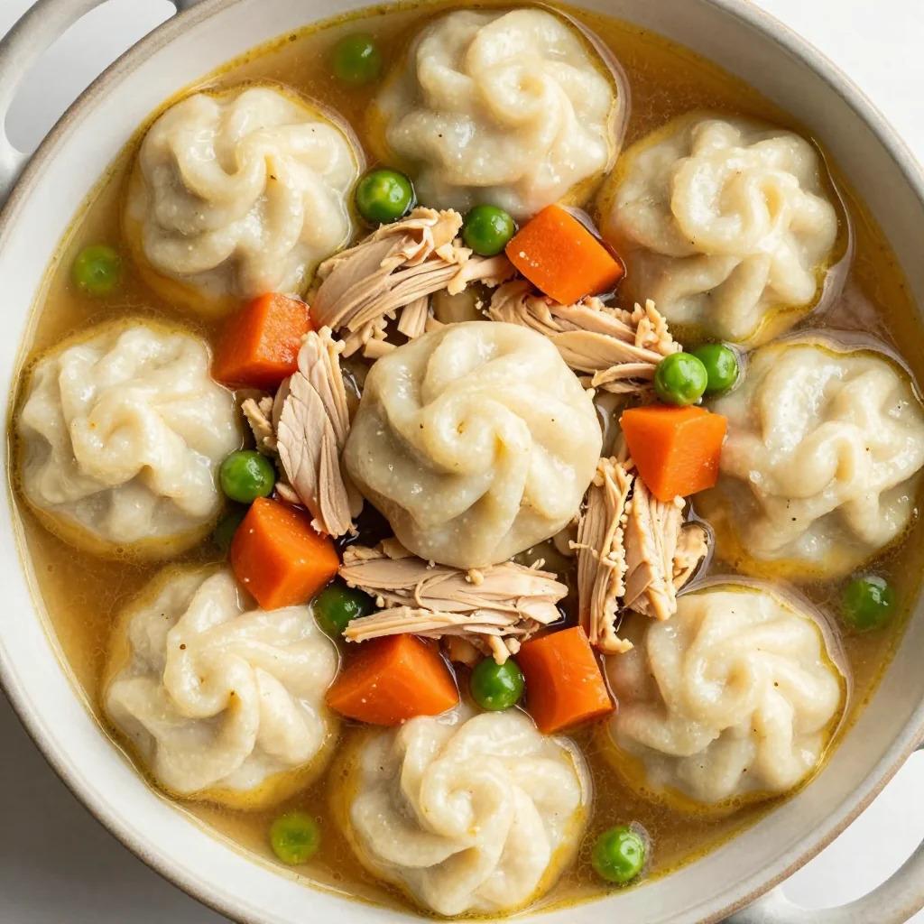 Comforting Chicken and Dumplings from Scratch