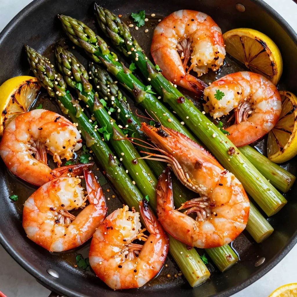Easy Sheet Pan Shrimp and Asparagus for Dinner