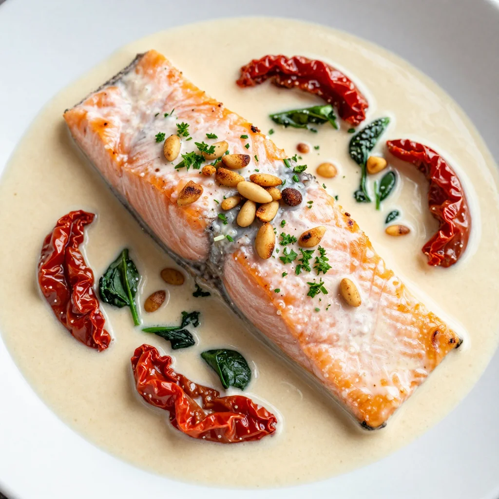 Creamy Tuscan Salmon for a Quick and Healthy Meal