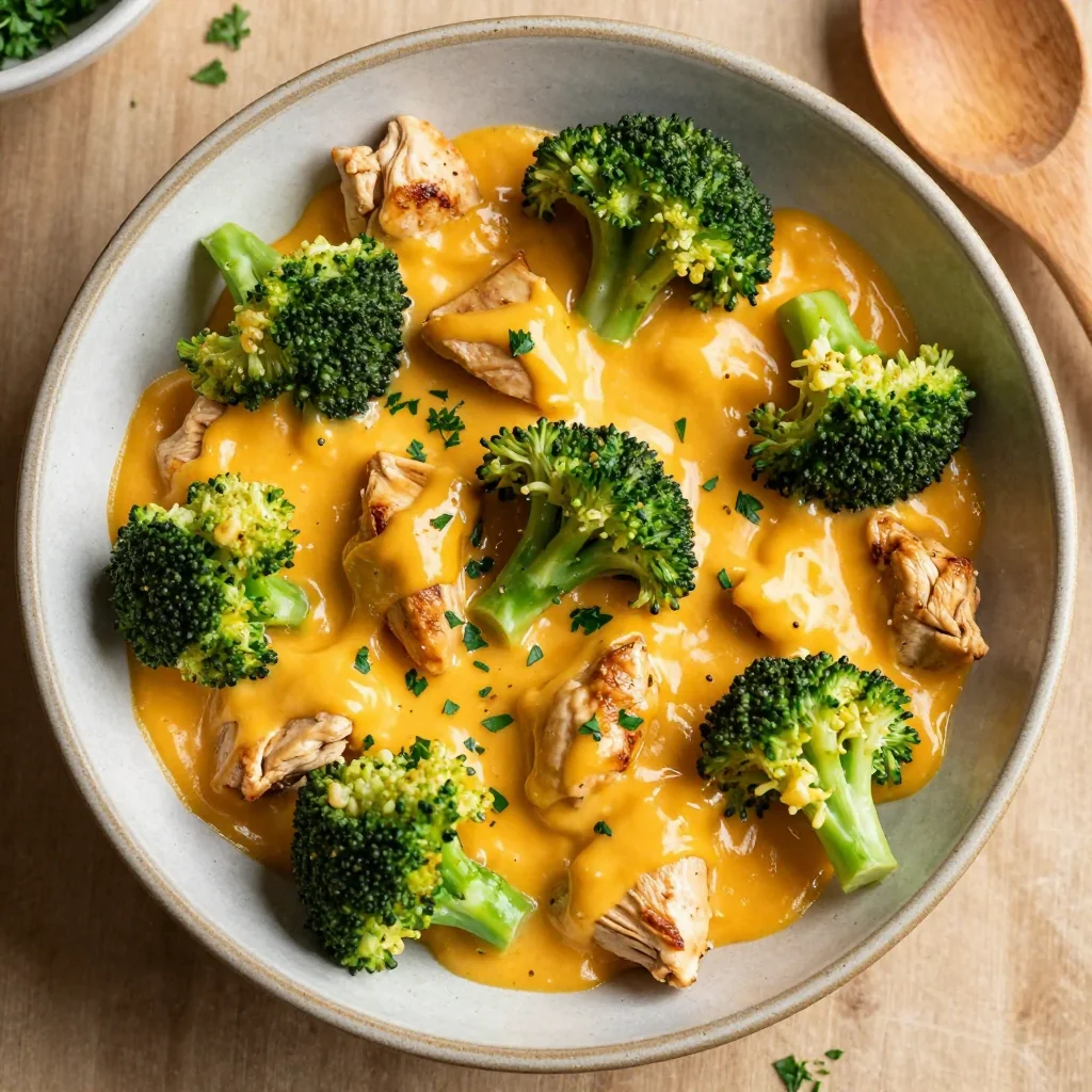 Quick Cheesy Chicken and Broccoli for a Healthy Meal