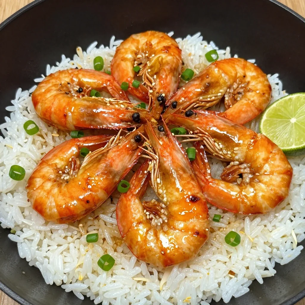 Honey Garlic Shrimp for a Quick NFL Playoff Dinner