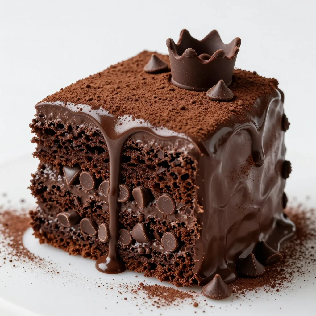 Indulgent Chocolate Chip Chocolate Chip Mocha Cake for Coffee Lovers