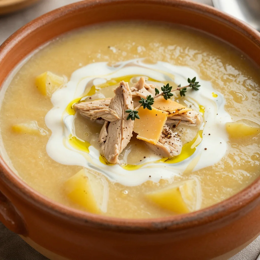 Creamy Chicken and Potato Soup for a Cold Day