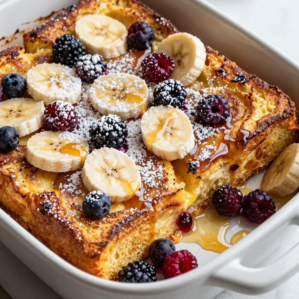 Baked French Toast Casserole for a Crowd