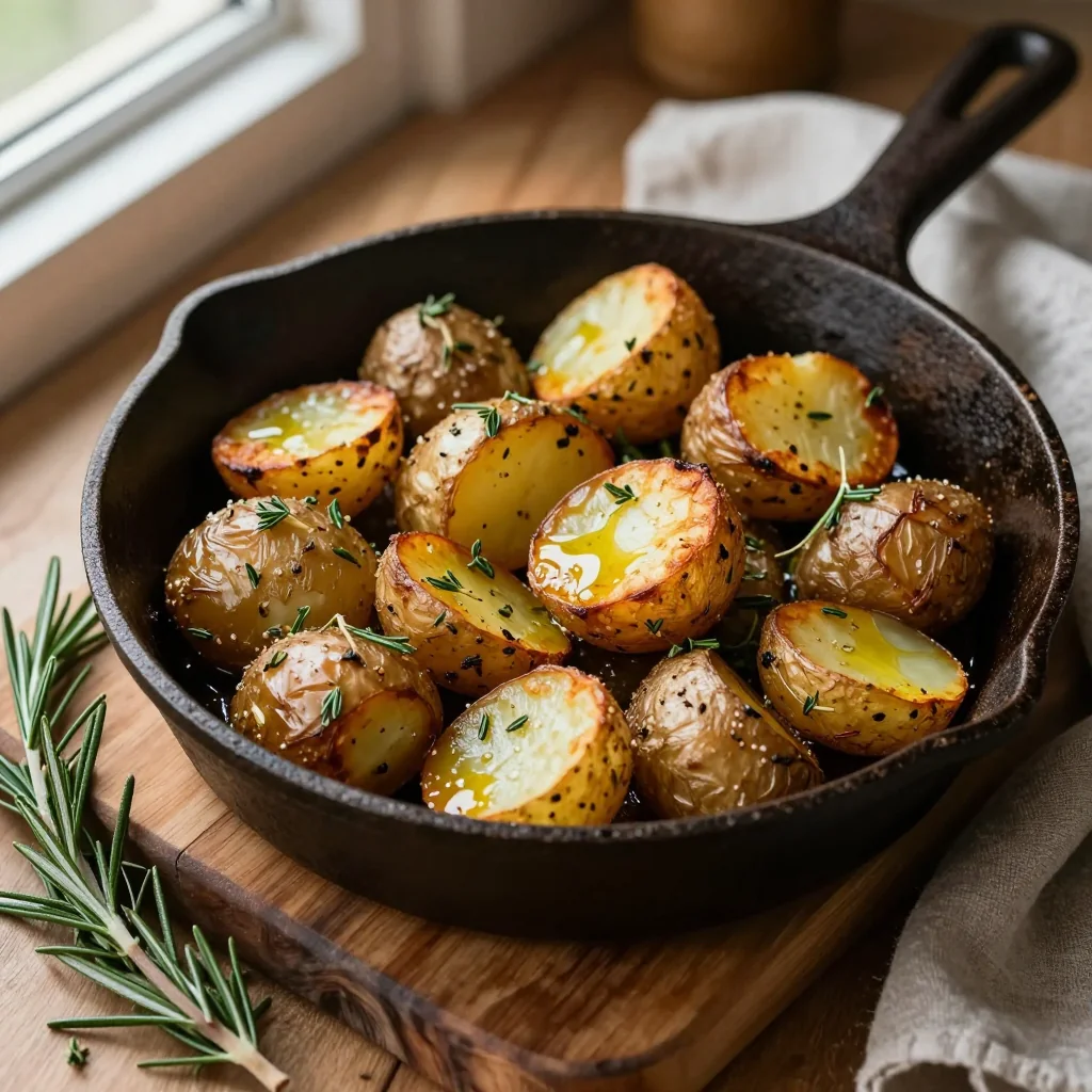 Roasted Potatoes with Rosemary and Thyme