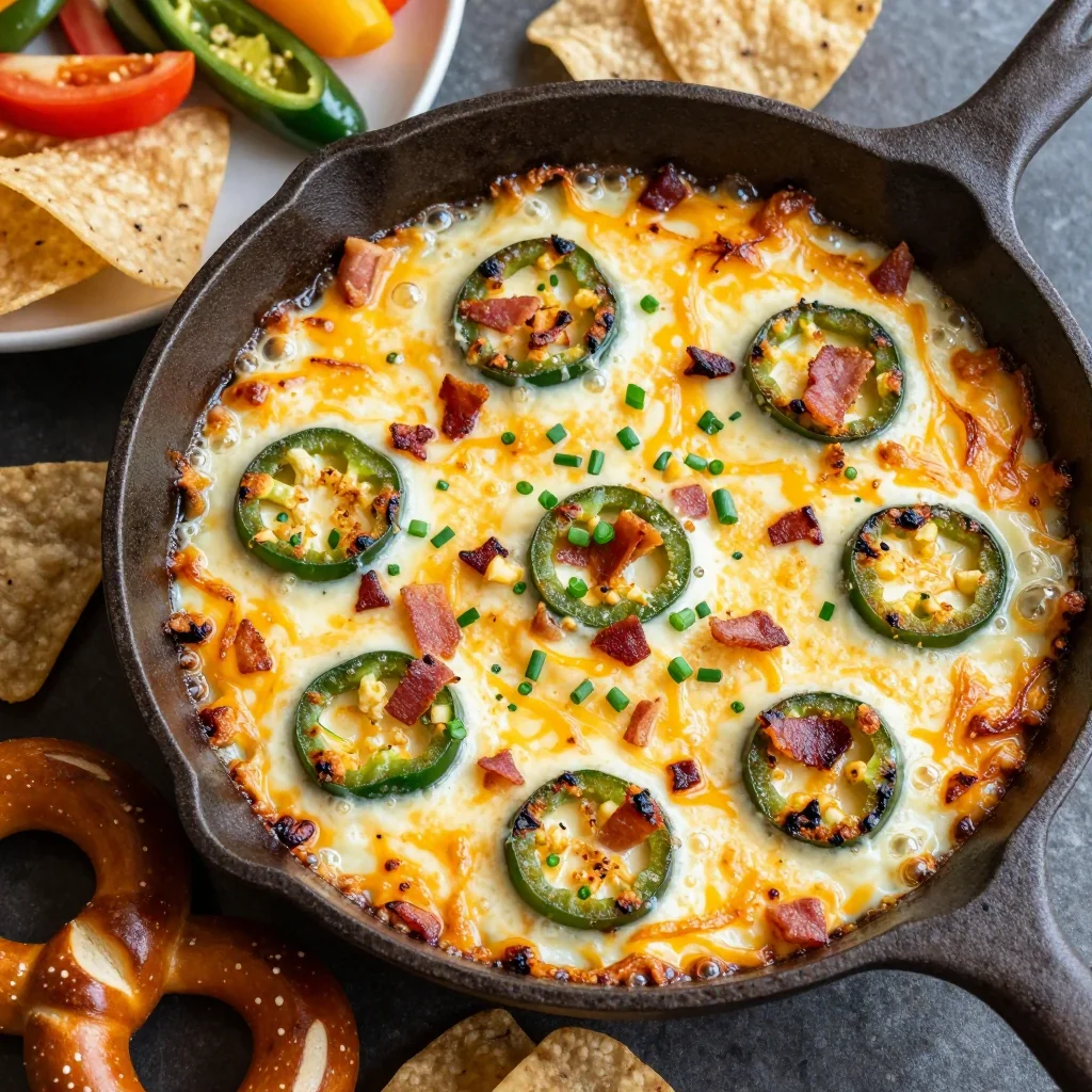 Game Day Jalapeno Popper Dip for Your Big Spread