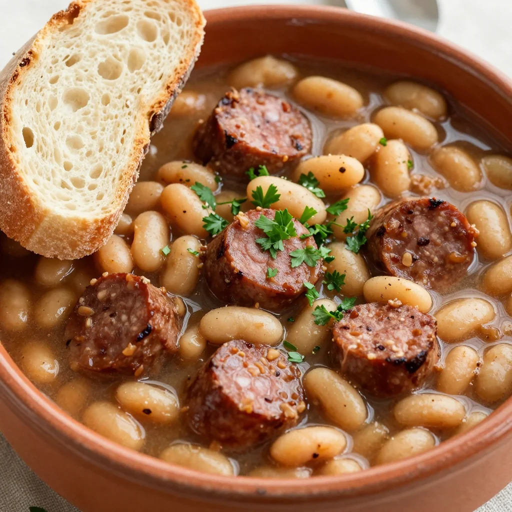 Italian Sausage and Bean Stew Hearty Winter Meal