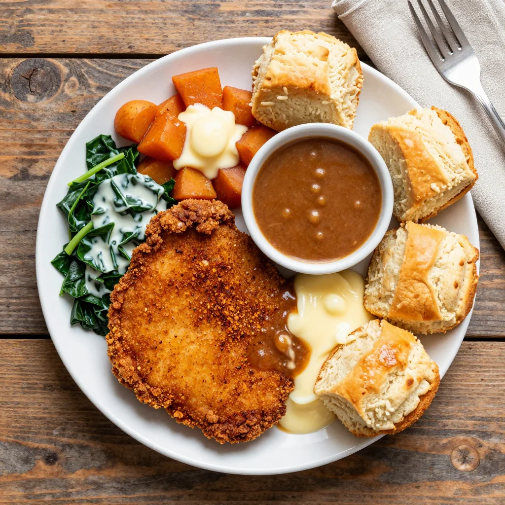 Martin Luther King Jr Day Fried Pork Chop Dinner