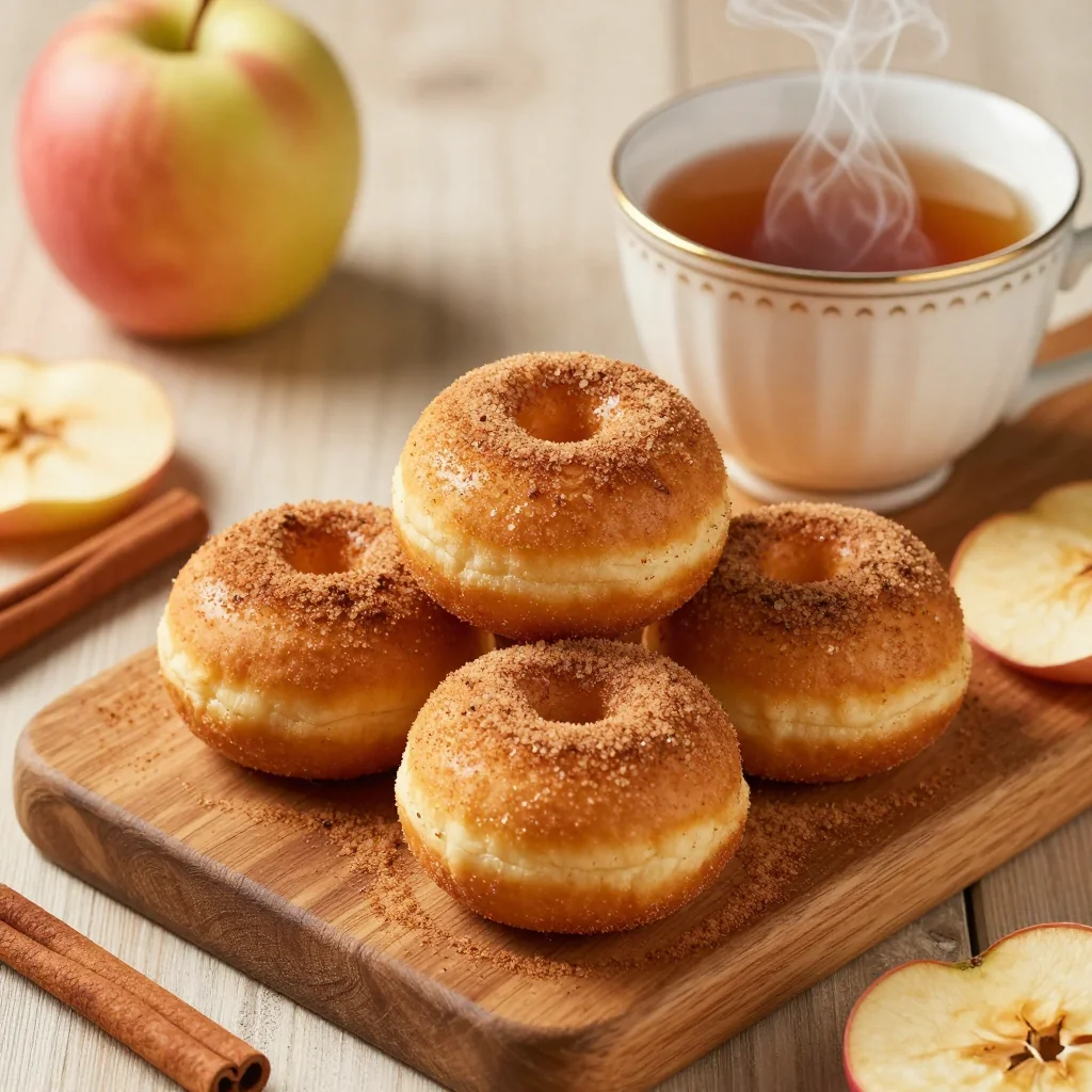 Cozy Apple Cider Donut Holes for a Fall Breakfast