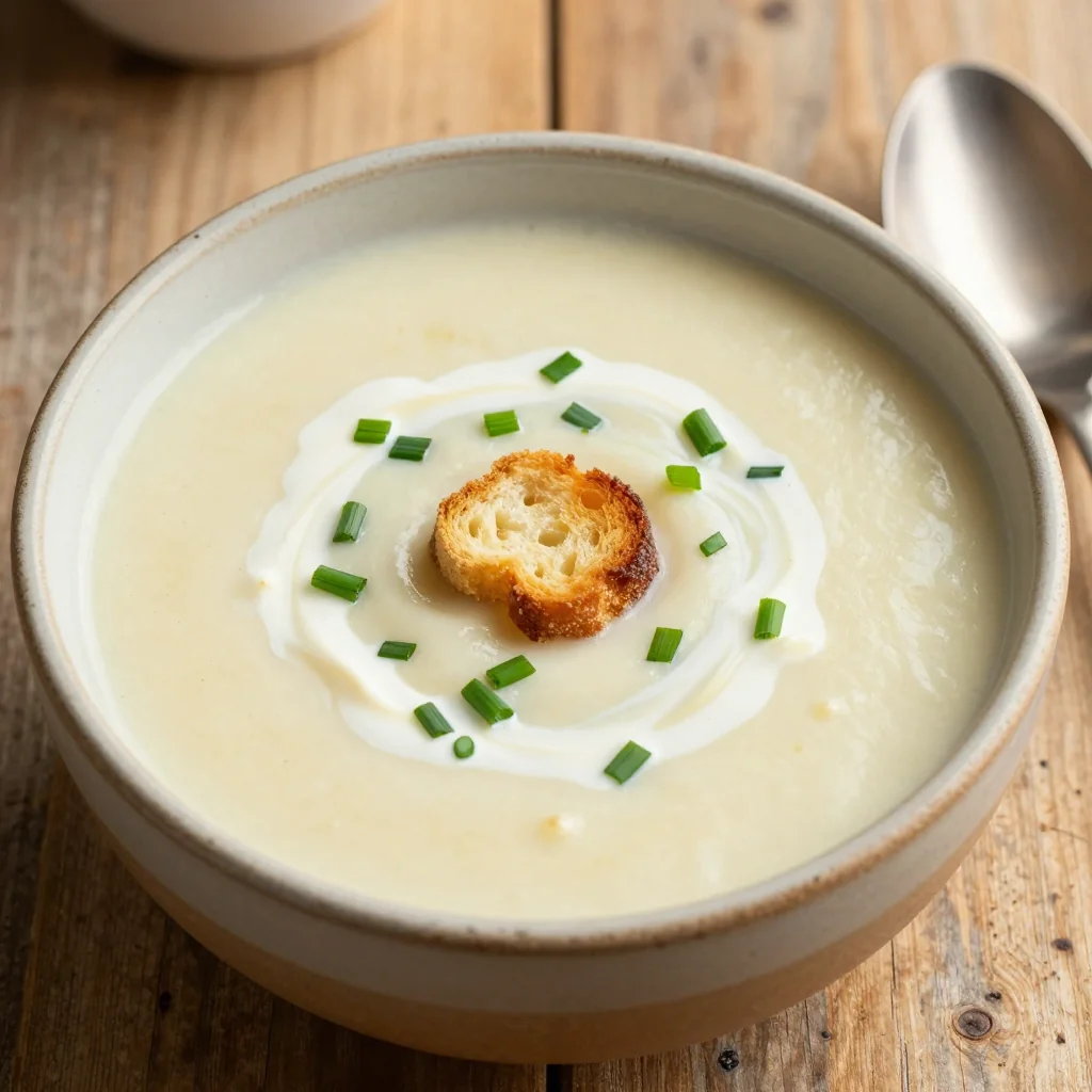 Hearty Potato Leek Soup for a Healthy Comfort Dinner