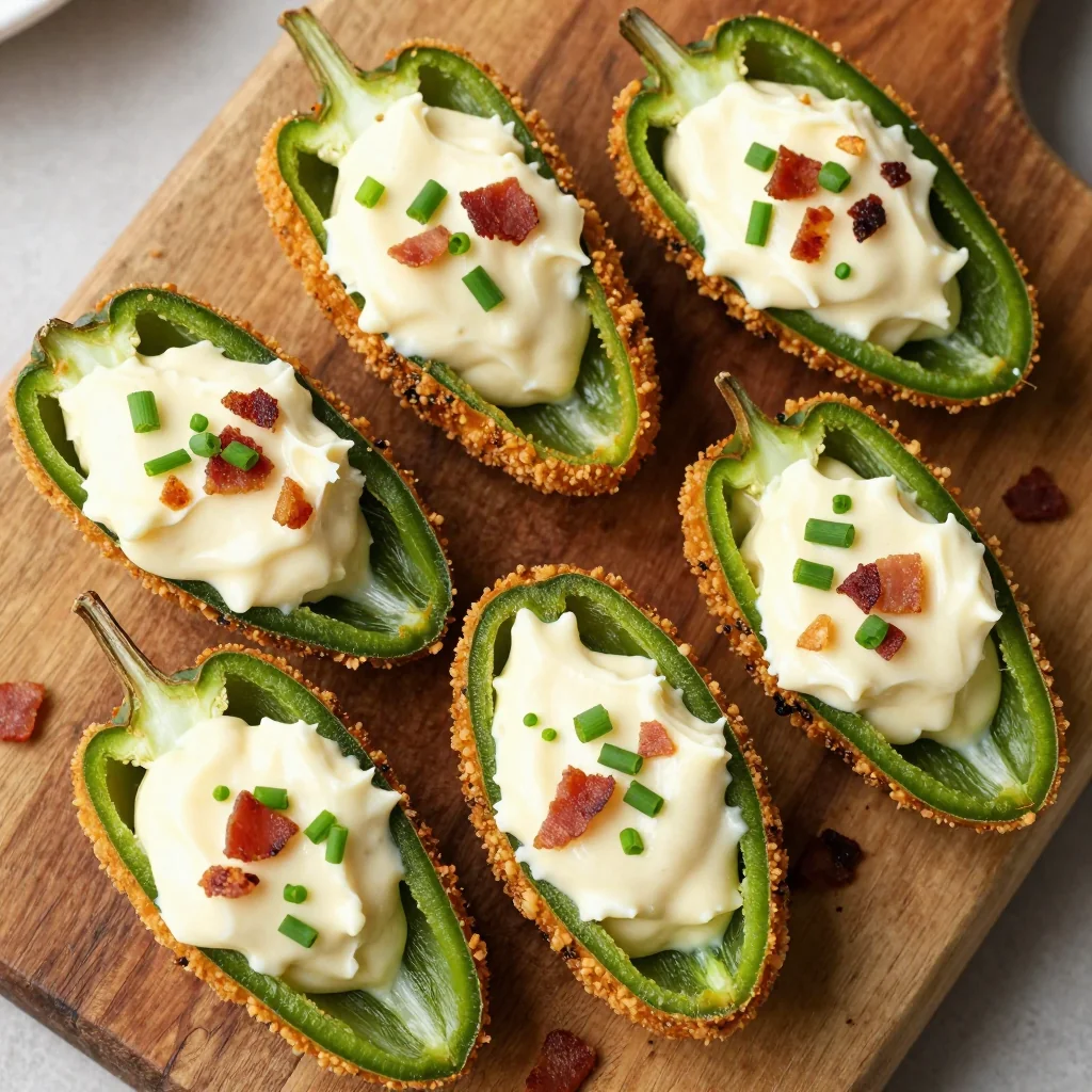 NFL Playoffs Jalapeno Poppers Stuffed With Cream Cheese