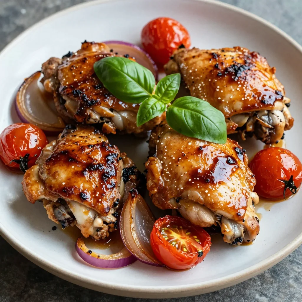 Easy Sheet Pan Balsamic Chicken for a Weeknight Meal