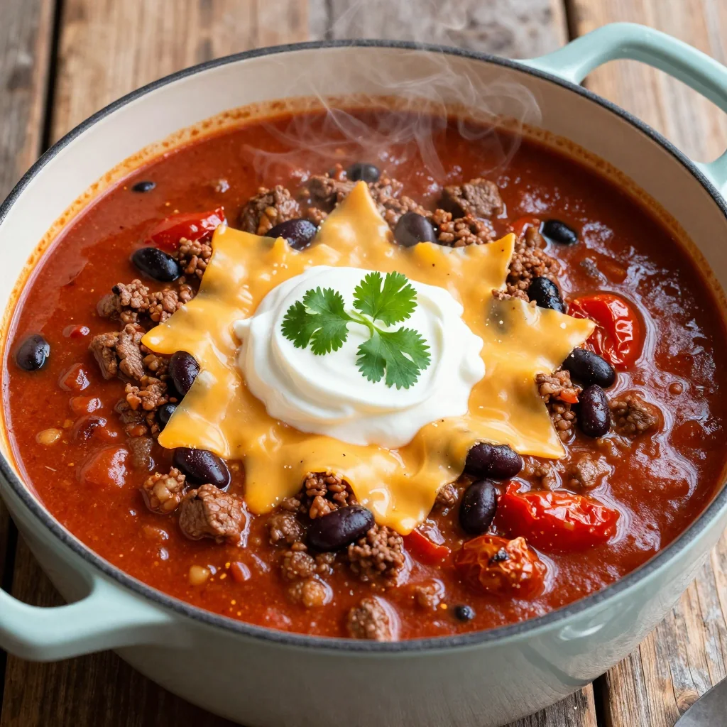 Spicy Instant Pot Beef Chili for a Cold Night