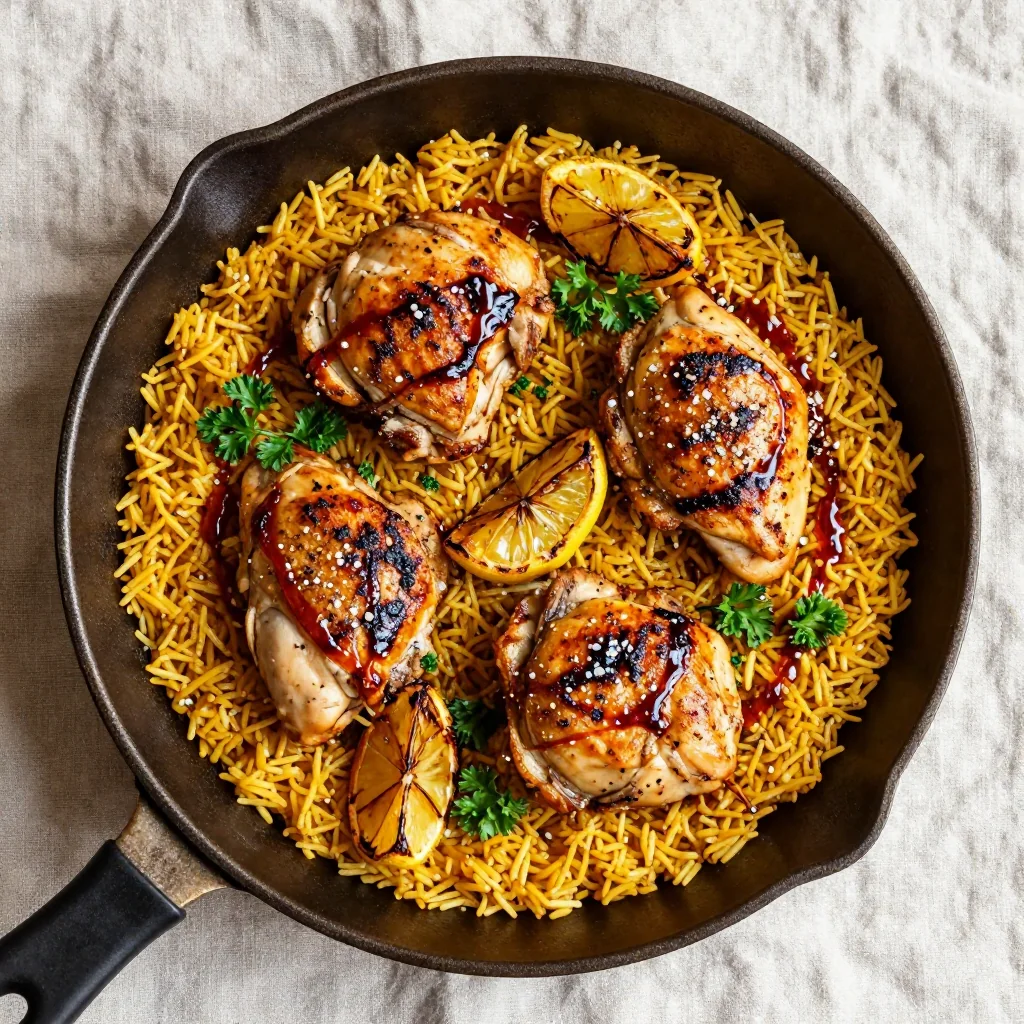 Budget Chicken and Rice for Pantry Clean Out