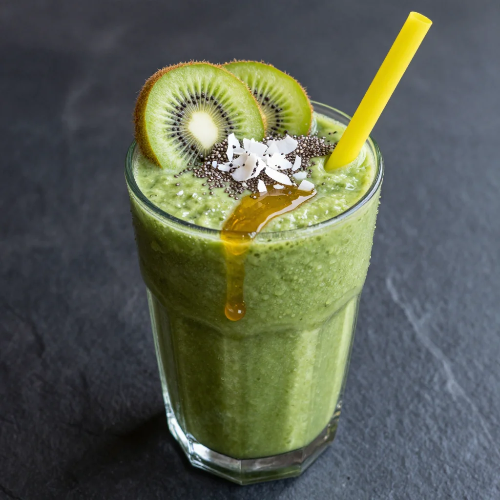 New Year's Resolution Green Smoothie That's Actually Sweet