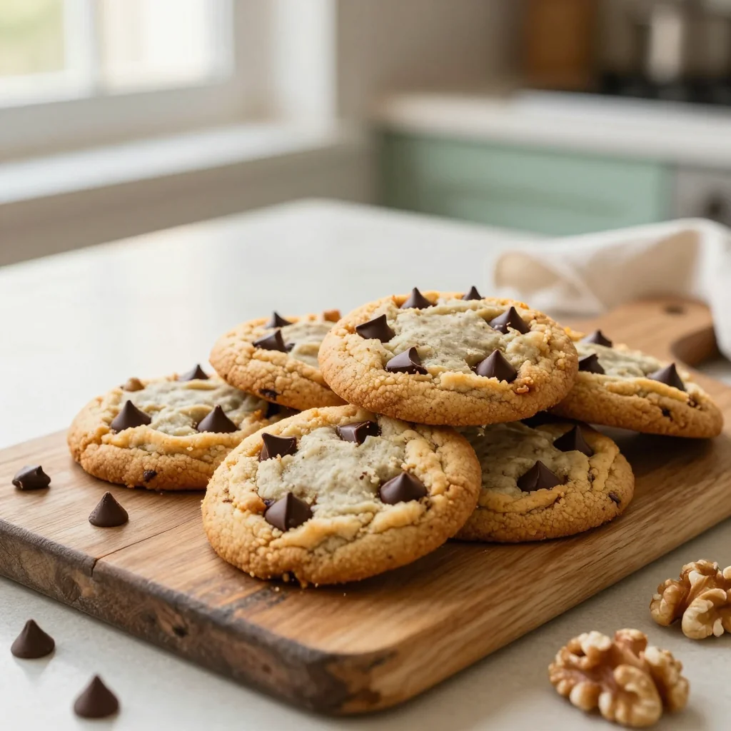 Chocolate Chip Walnut Cookies