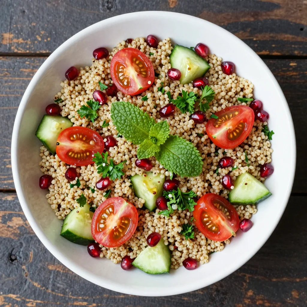 Lemon Herb Quinoa Salad for a Fresh Lunch